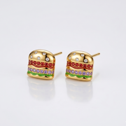 Little Burger Studs