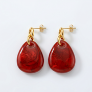 Amber Earrings
