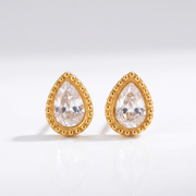 Teardrop Studs