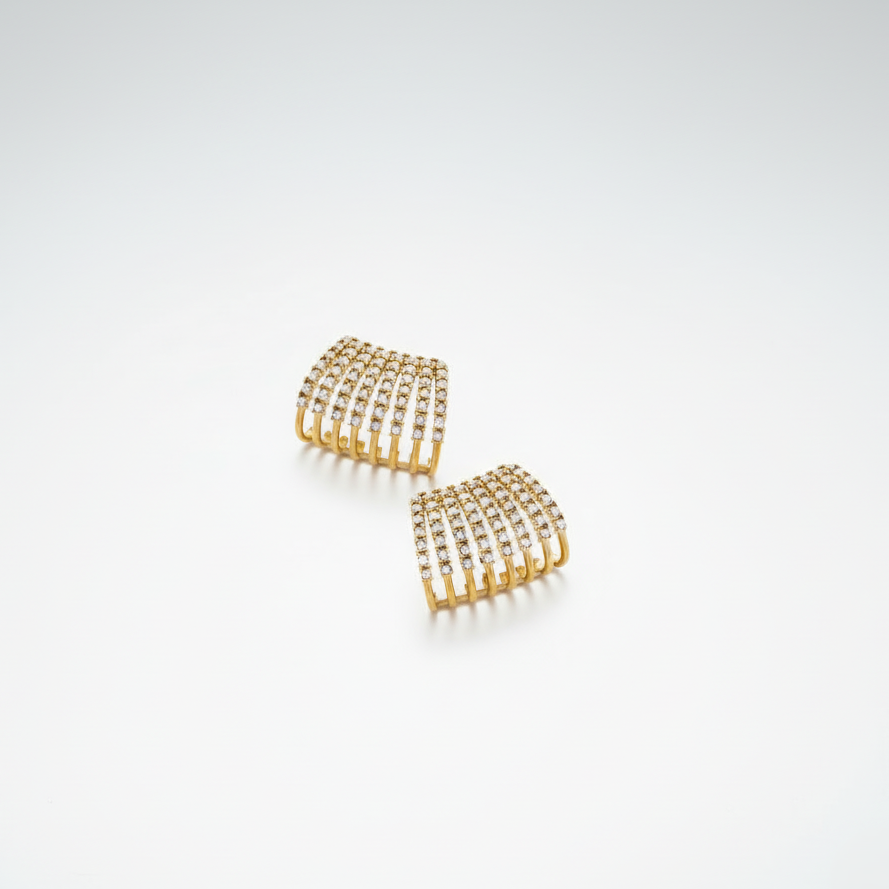 Crystal Hoops