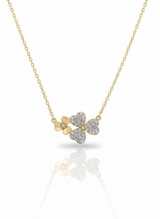 Twin Flora Necklace