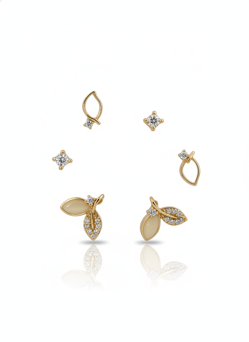 Diamond Duo Earring
