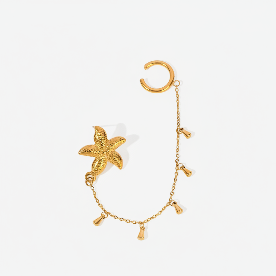 Marine Elegance Ear Cuff