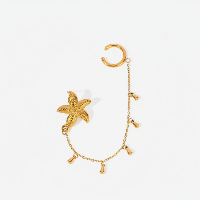 Marine Elegance Ear Cuff