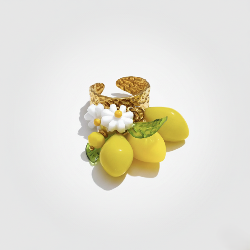 Camellia Bloom Ring