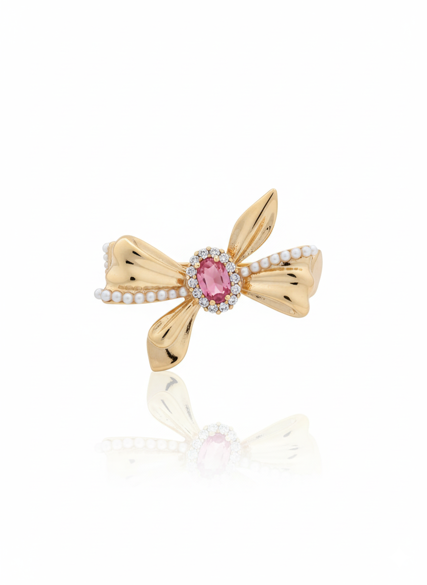 Scarlet Elegance Brooch