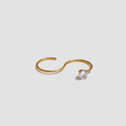 Aurora loop ring