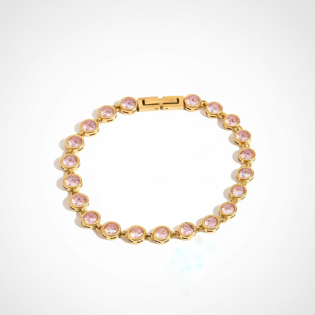 Poetry in Pink Bracelet