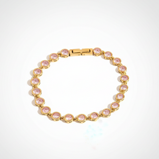 Poetry in Pink Bracelet