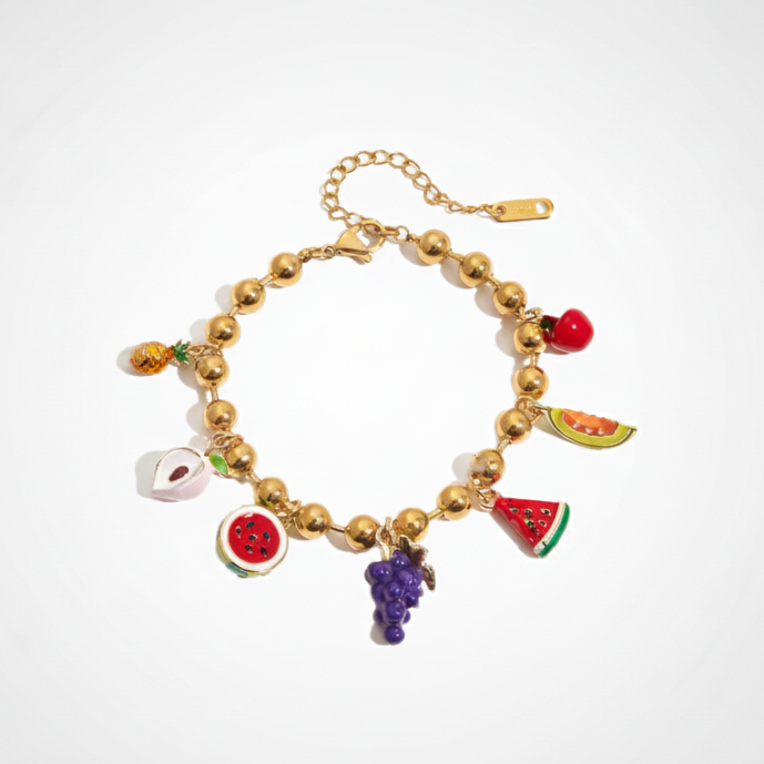 Tropical Twist Charm Bracelet