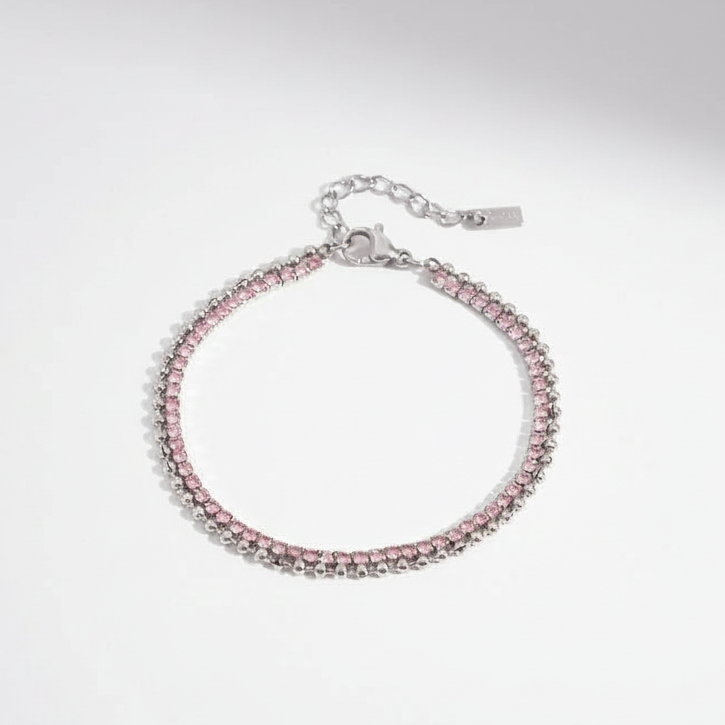 Silver Petal Bracelet