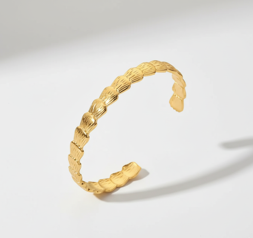 Seashell Cuff Bracelet