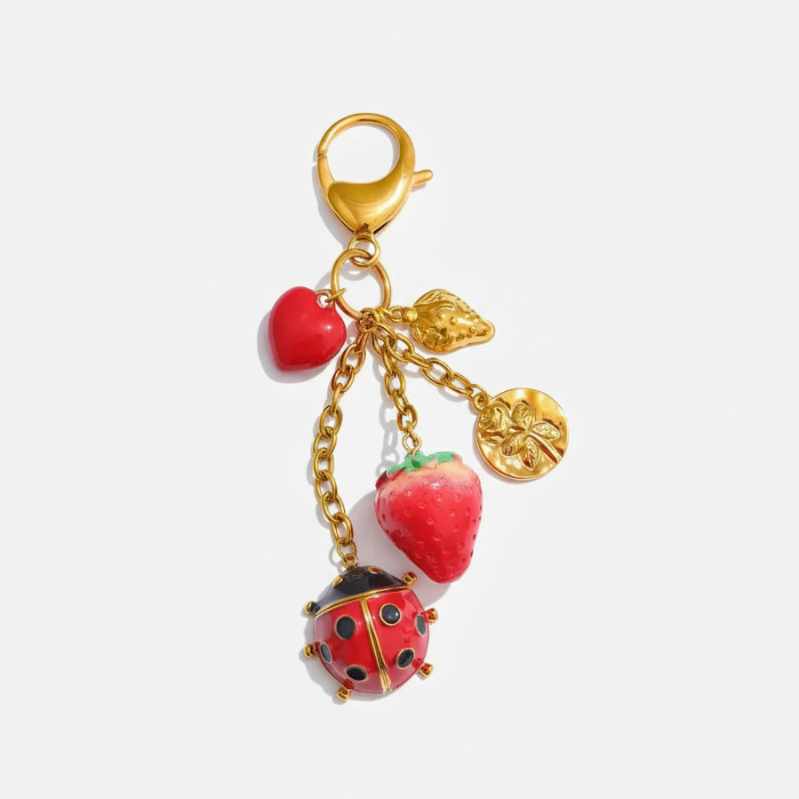 Lovebug & Bloom charm