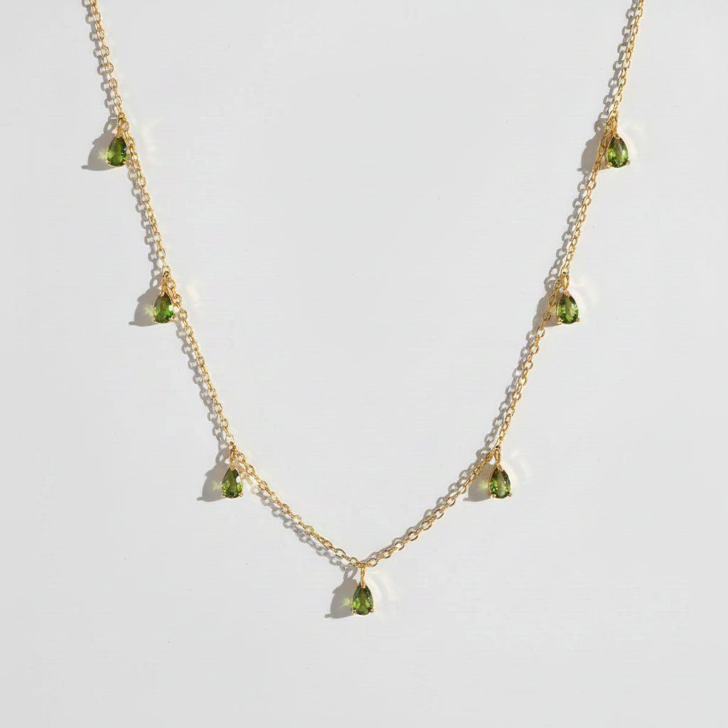 Trinity Gem Necklace