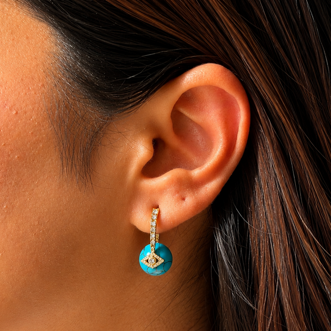 Nazar Aura Earrings