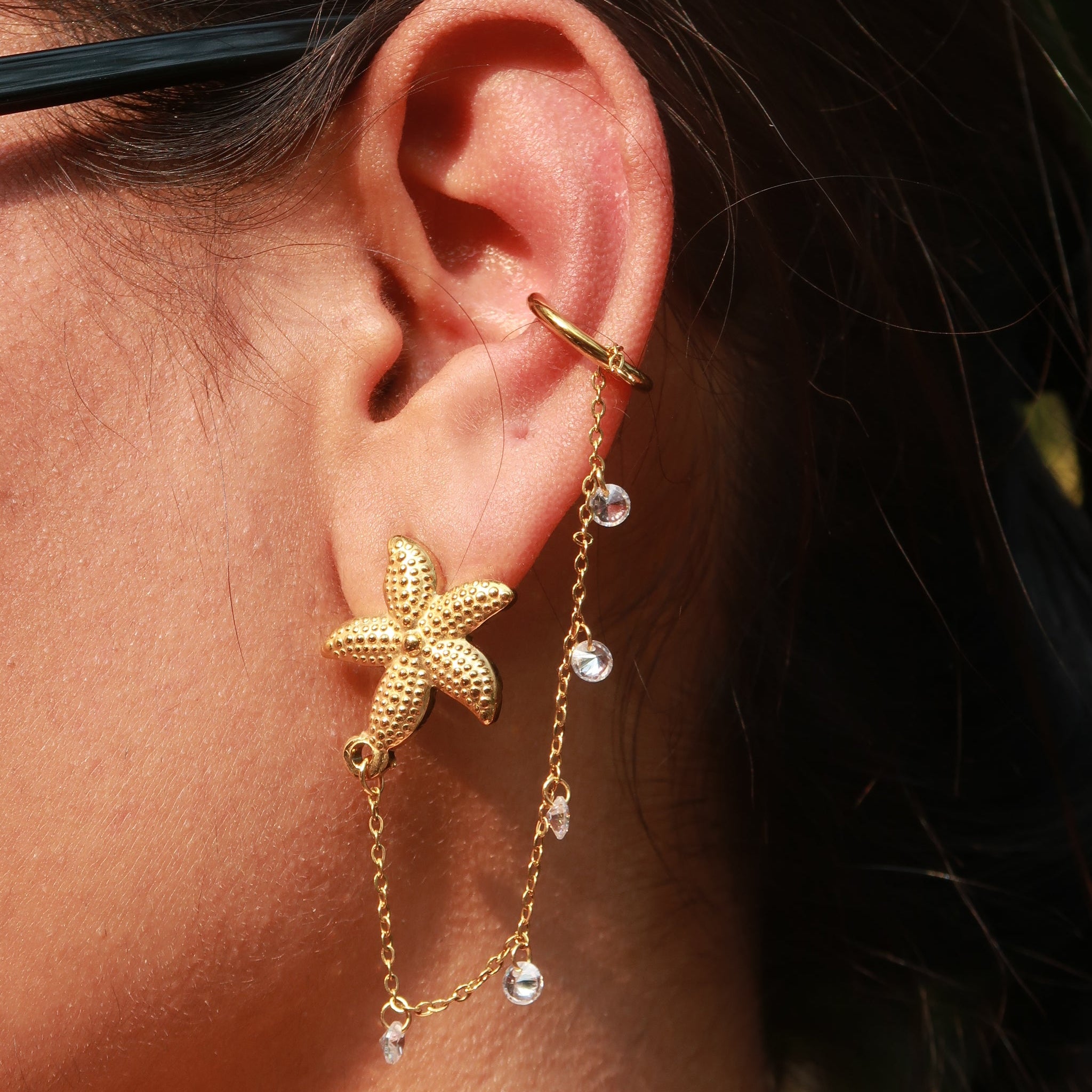 Marine Elegance Ear Cuff