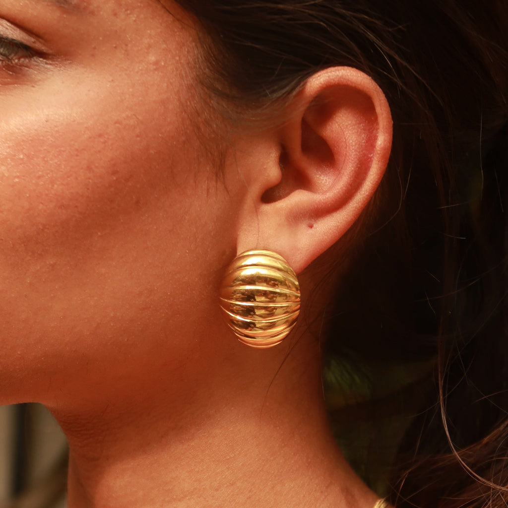 Iris earrings