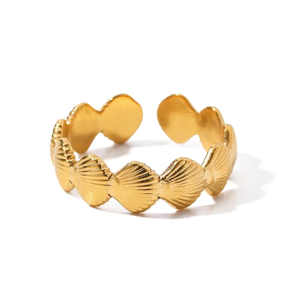 Stassi Shell Adjustable Ring