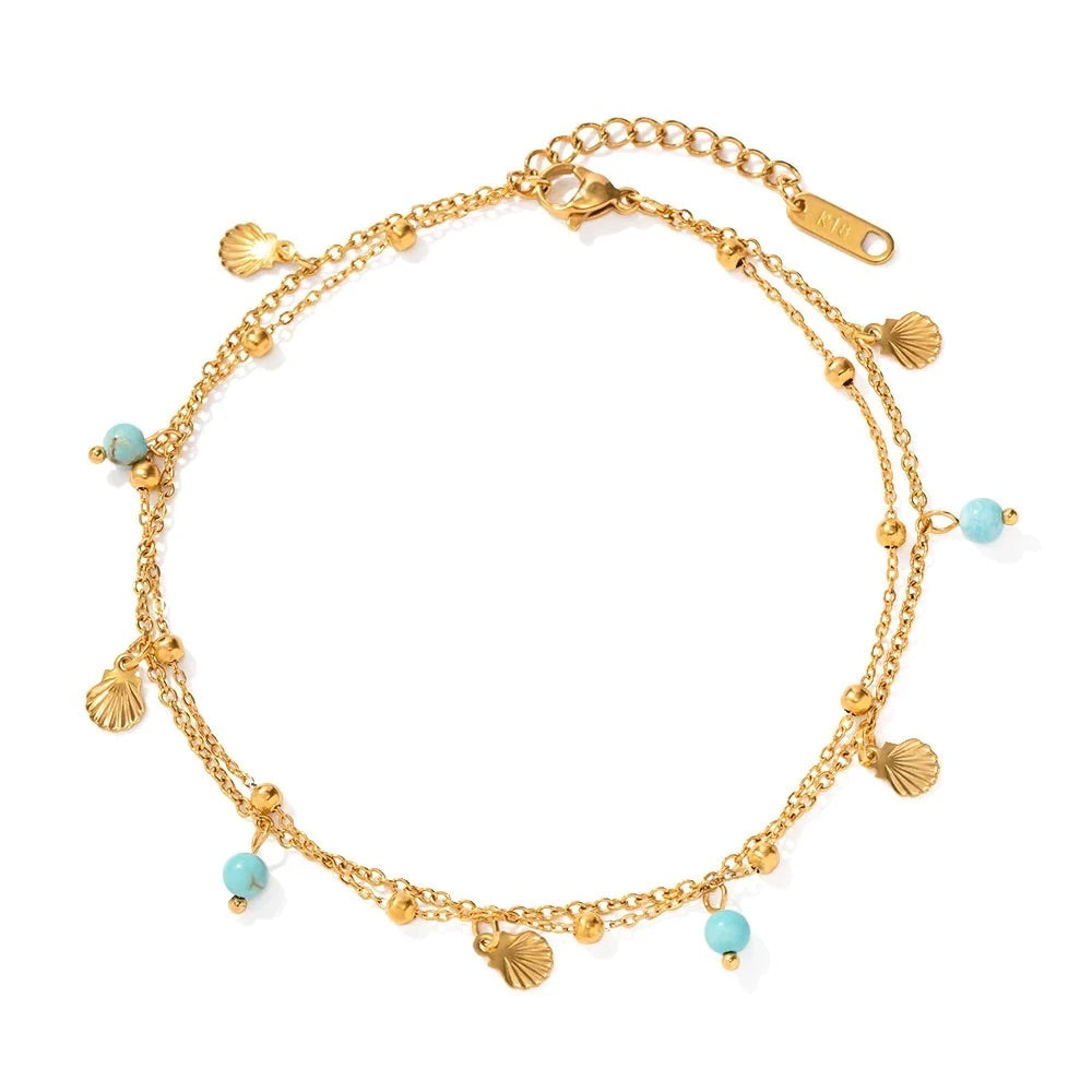 Seashell Anklet