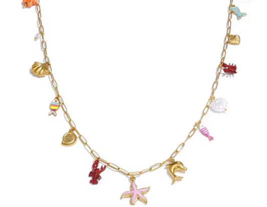 Neptune's Keepsake Necklace