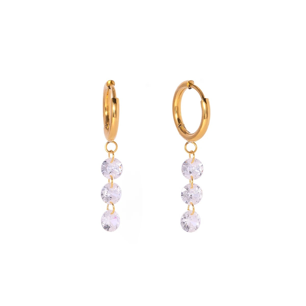 Crystal Jr. Dew Drop Earrings