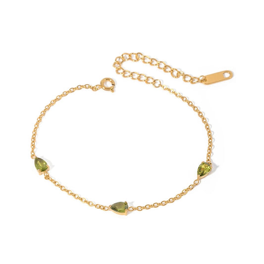 Trinity Gem Bracelet