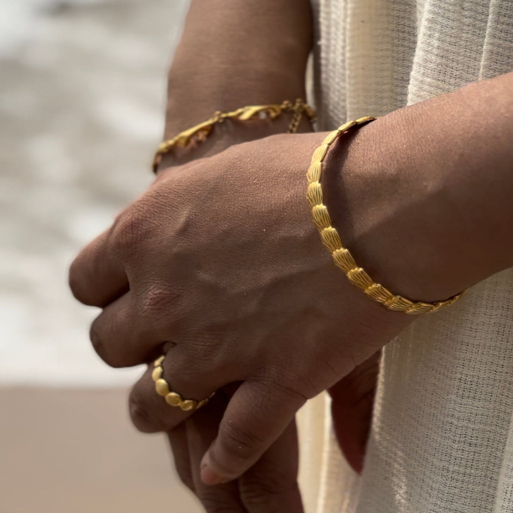 Seashell Cuff Bracelet