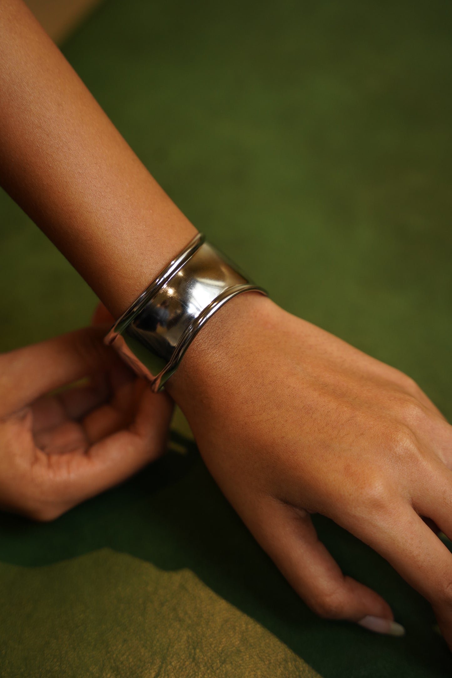 Frostline Cuff Bracelet