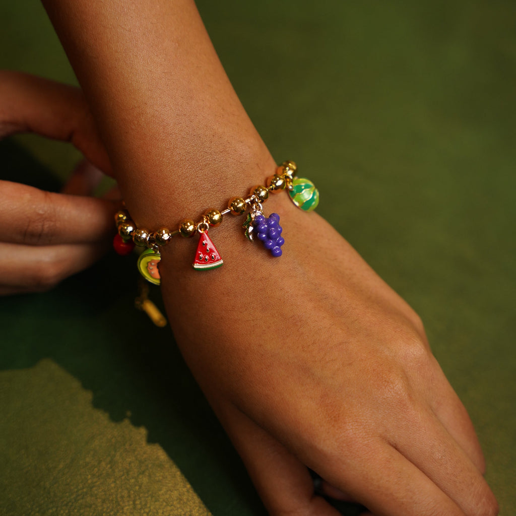 Tropical Twist Charm Bracelet