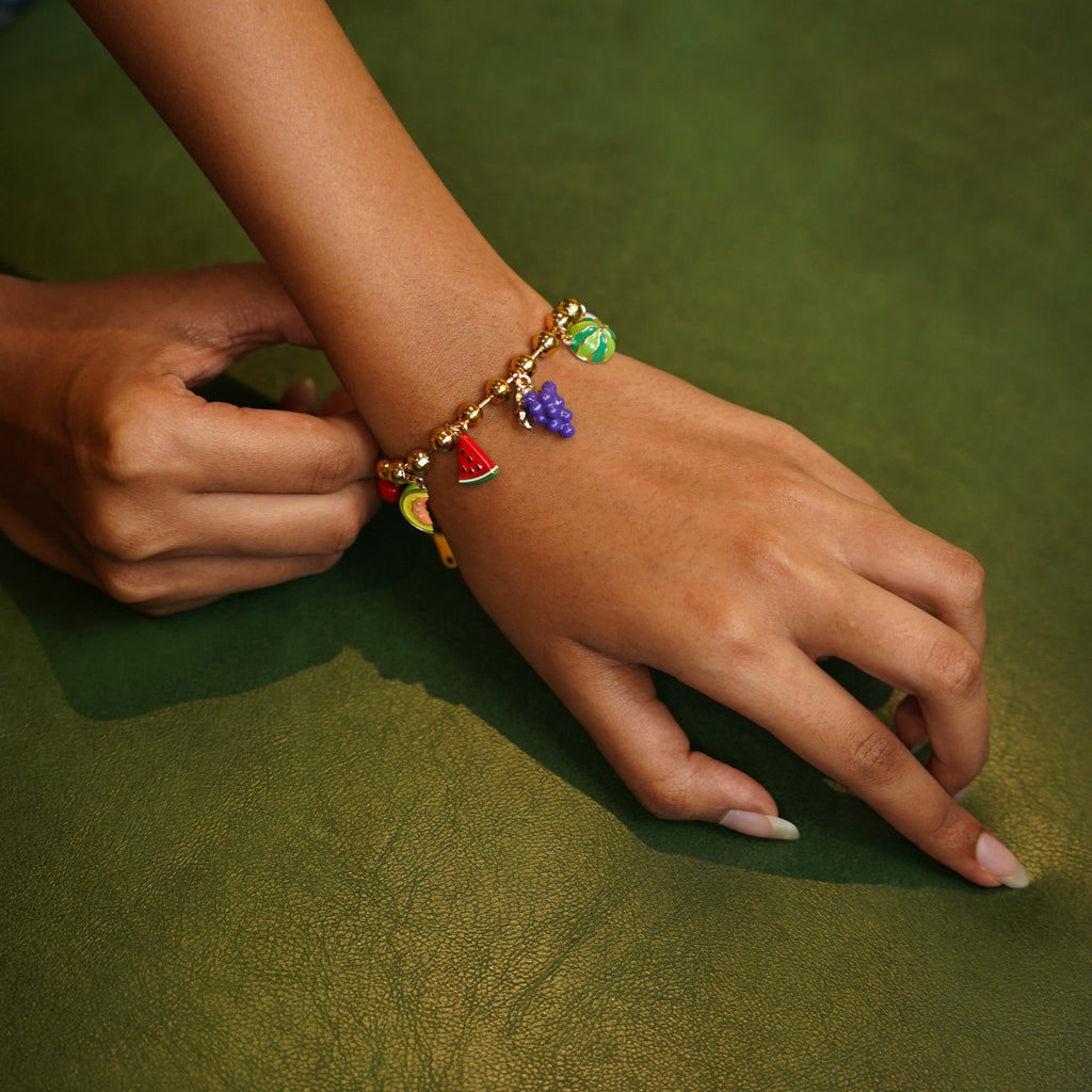 Tropical Twist Charm Bracelet