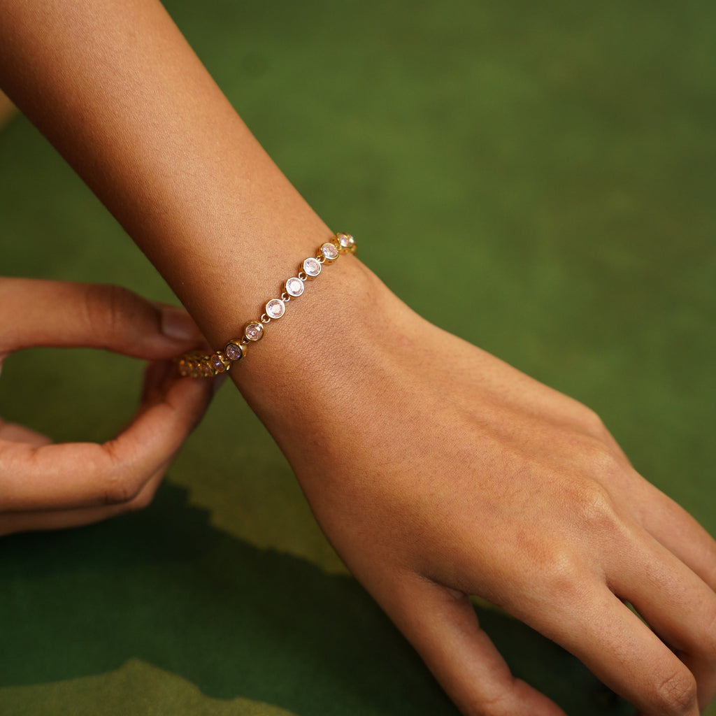 Poetry in Pink Bracelet