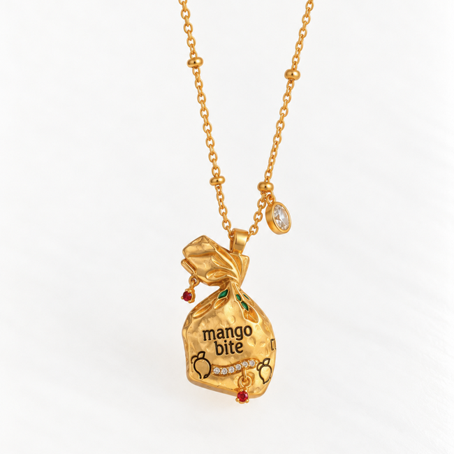 Mango Bite Necklace