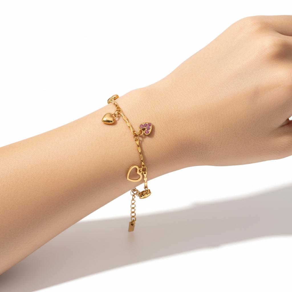 Aurellia Heart Bracelet