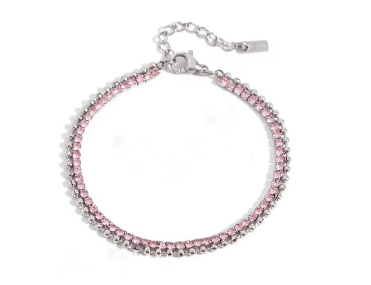 Silver Petal Bracelet