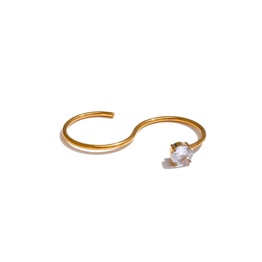 Aurora loop ring
