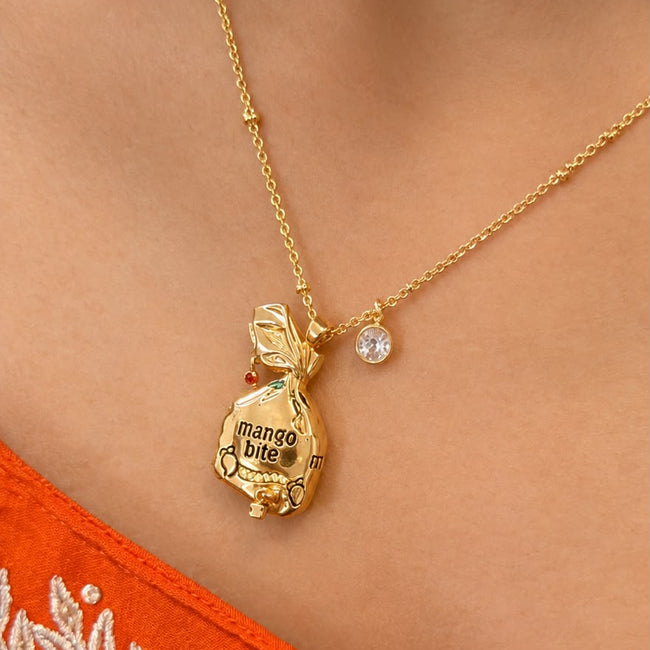 Mango Bite Necklace