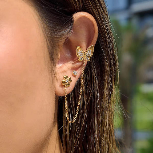 Papillon Ear Cuff