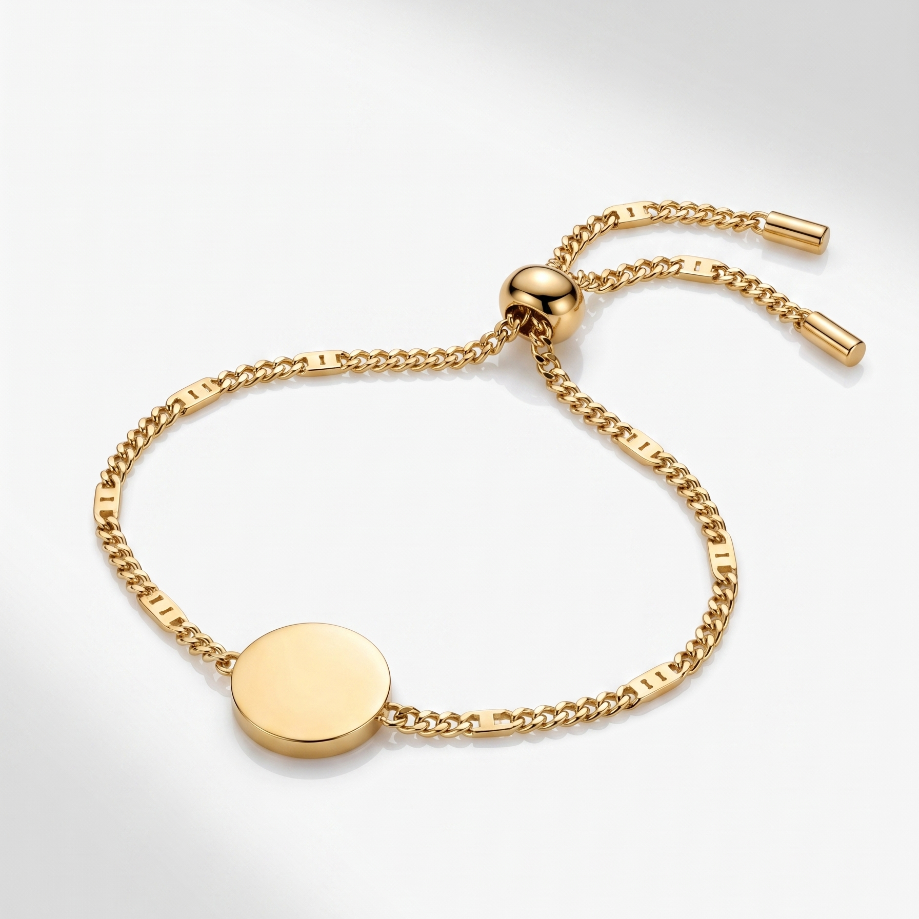 Personalised engraved gold bracelet for women – Amara custom name anti-tarnish bracelet India