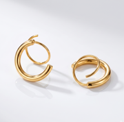 Bella Twist Hoops