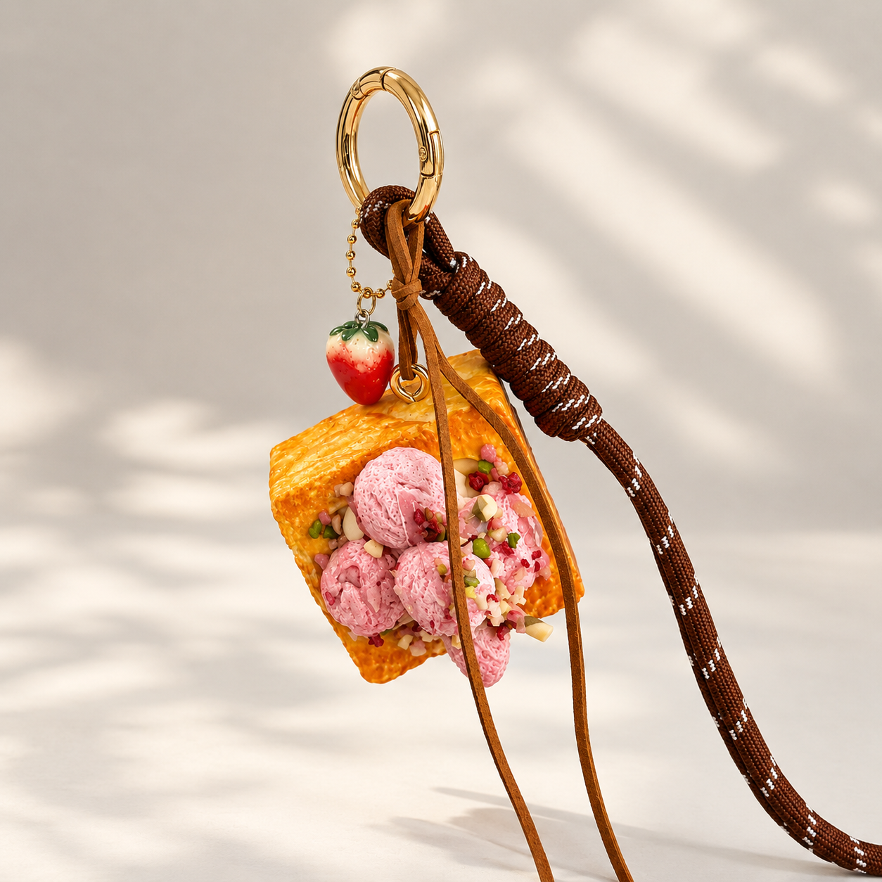Sweet Scoop Bag Charm