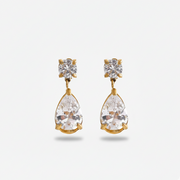 Dewdrop gold earrings for women – new arrival non-piercing
waterproof ear cuff India