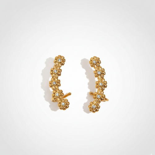 Floral Cascade Earrings