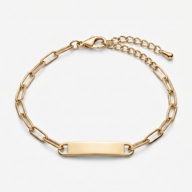 Custom engraved story bracelet for women – Inscribe Me personalised gold name bracelet India