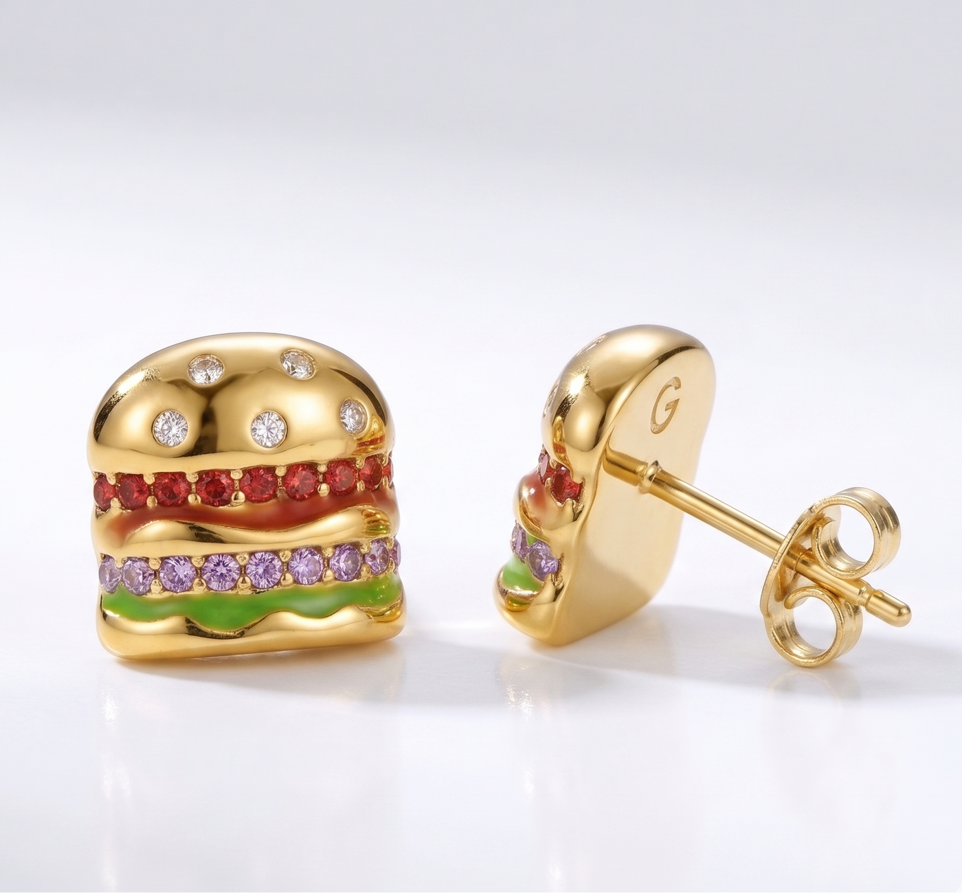 Little Burger Studs