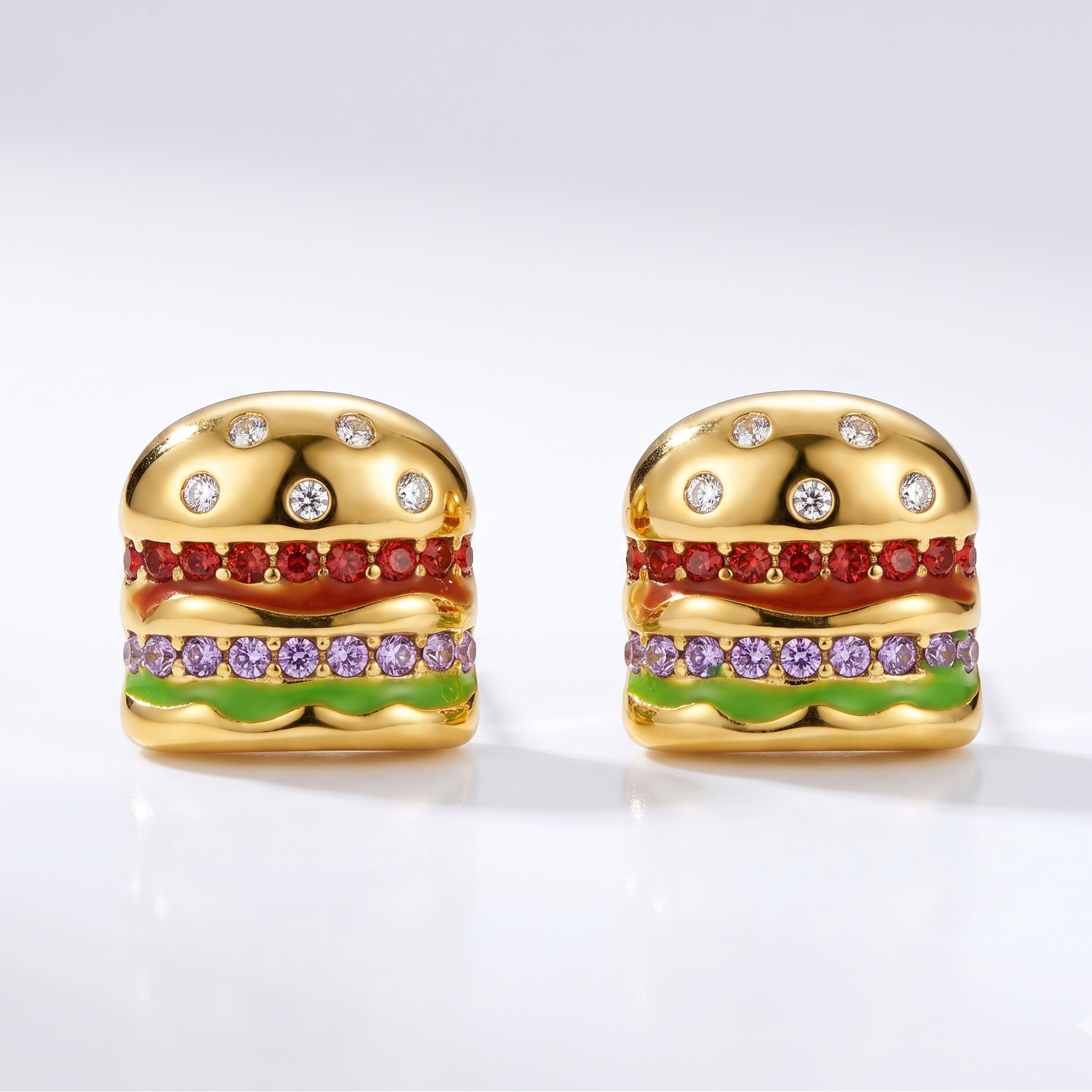 Little Burger Studs