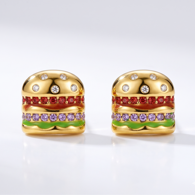 Little Burger Studs