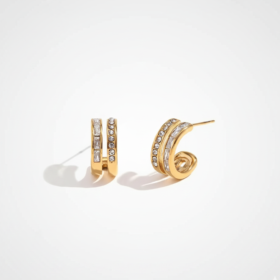 Luma Sparkle Hoops (white)