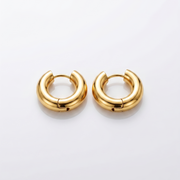 Minimal Gold Hoops (Small)