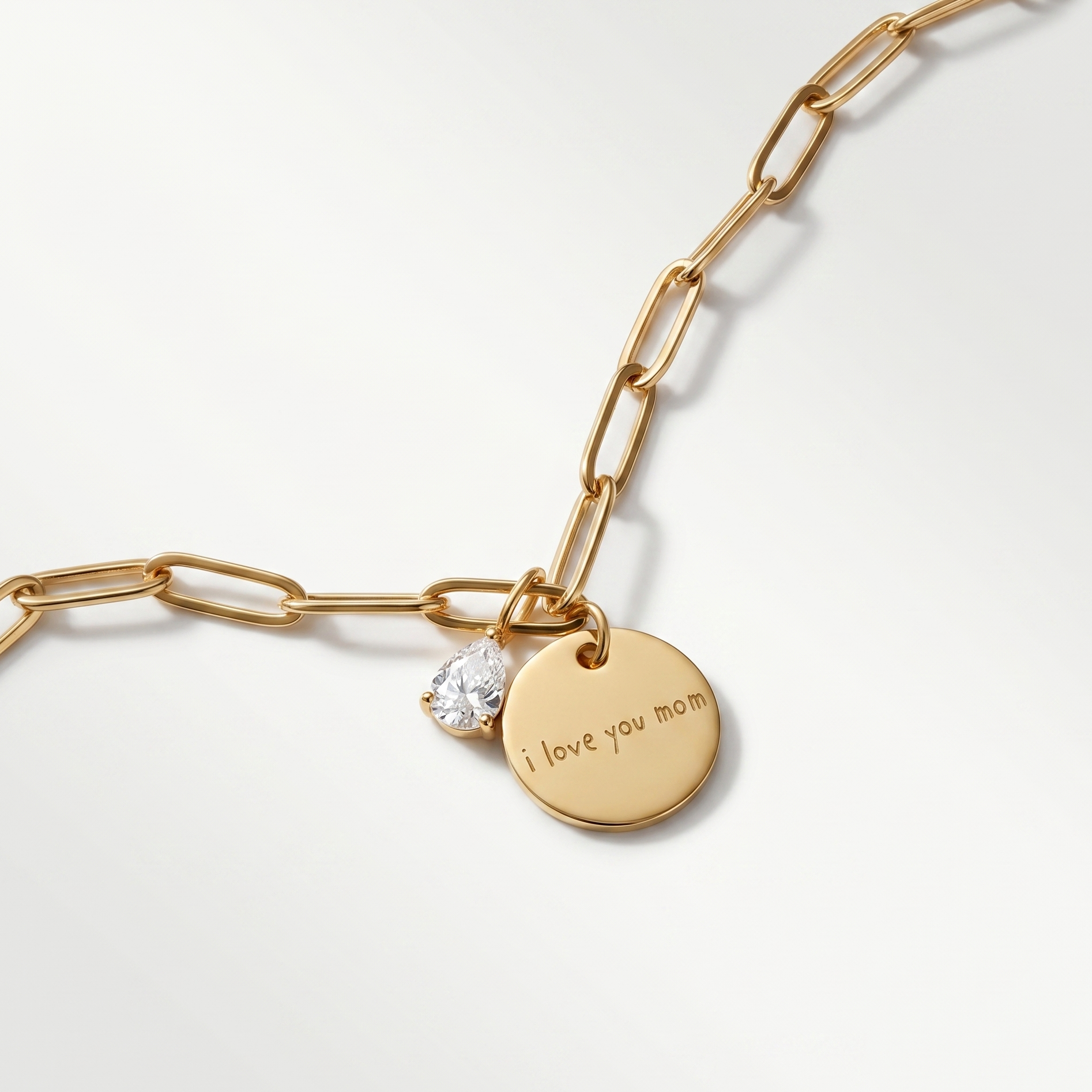 Personalised engraved gold bracelet for women – Souvina custom name memory bracelet India
