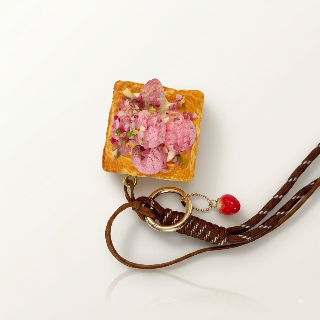 Sweet Scoop Bag Charm